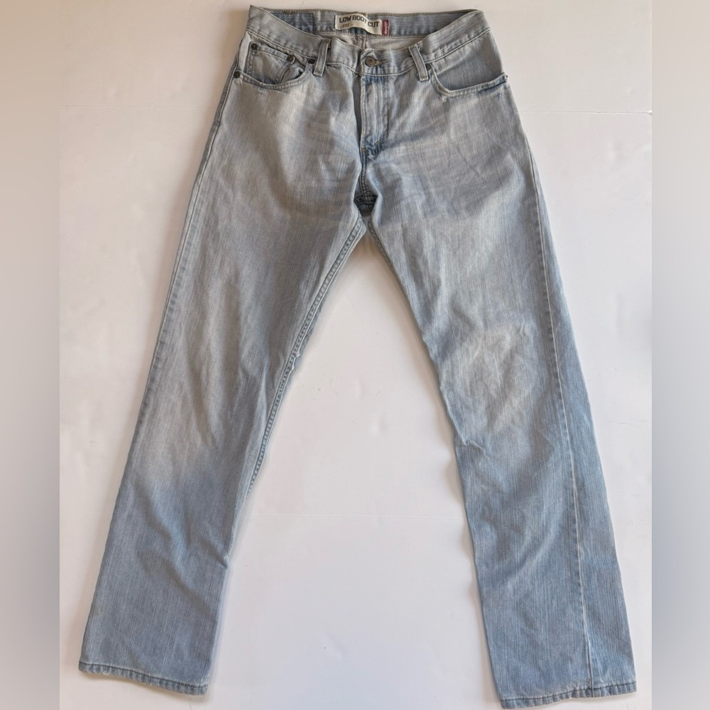 Levi's Unisex Boot Cut Jeans in Light Blue